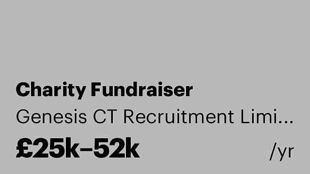 Charity Fundraiser