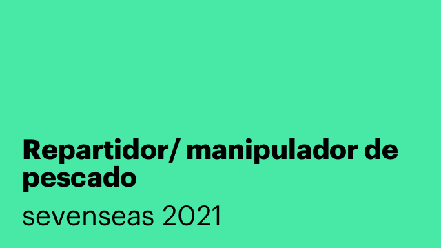 Repartidor/ manipulador de pescado