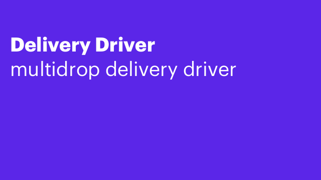 Delivery Driver