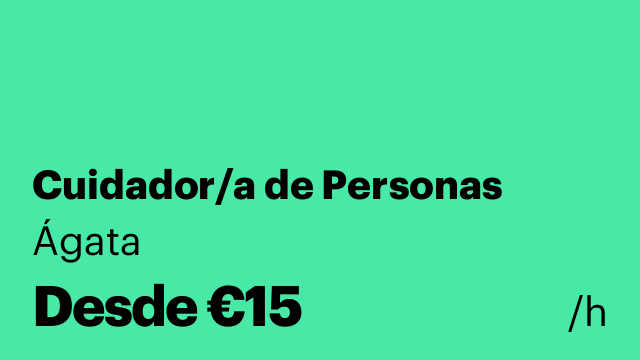 Cuidador/a de Personas