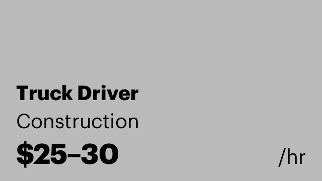 Truck Driver
