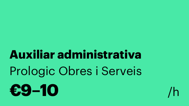 Auxiliar administrativa