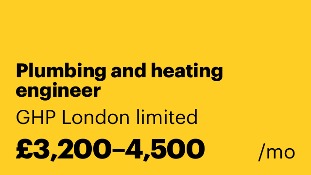 Plumbing and heating engineer
