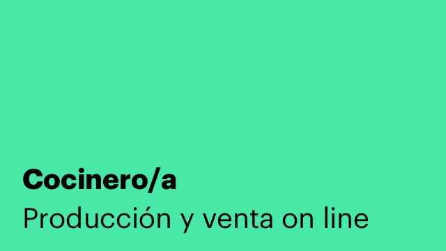 Cocinero/a