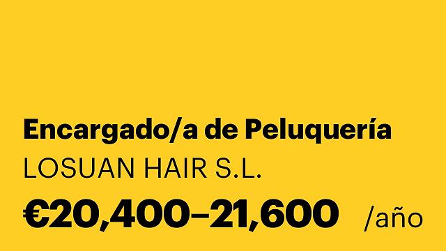Encargado/a de Peluquería