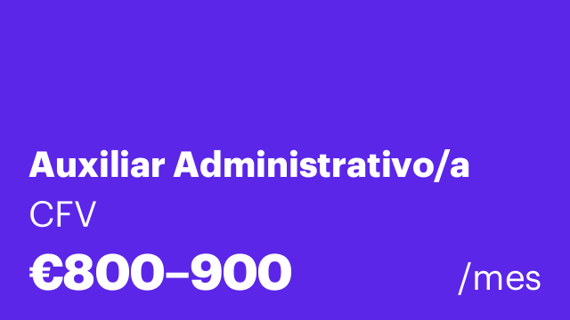 Auxiliar Administrativo/a