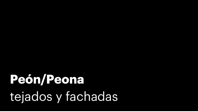 Peón/Peona