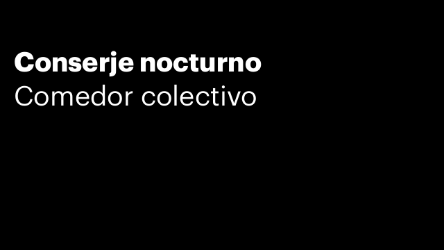 Conserje nocturno