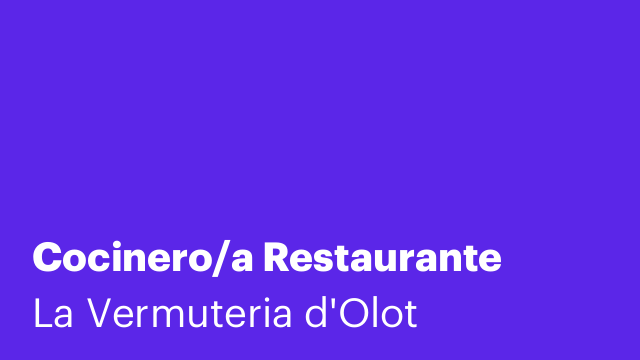 Cocinero/a Restaurante
