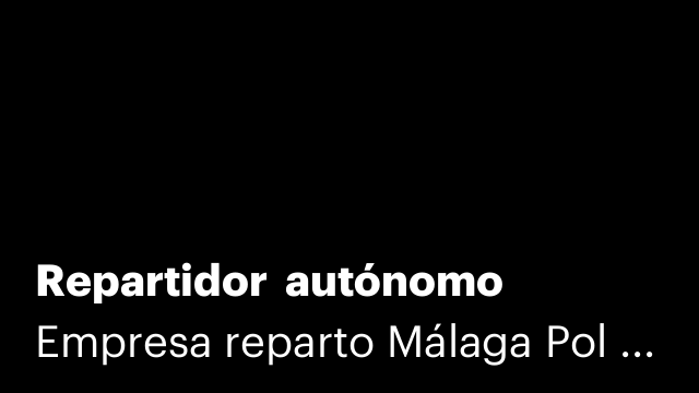 Repartidor  autónomo