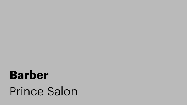 Barber