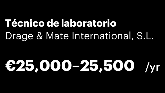 Técnico de laboratorio