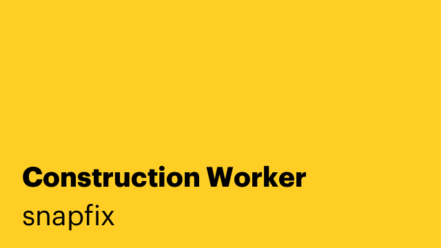 Construction Worker