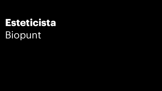Esteticista