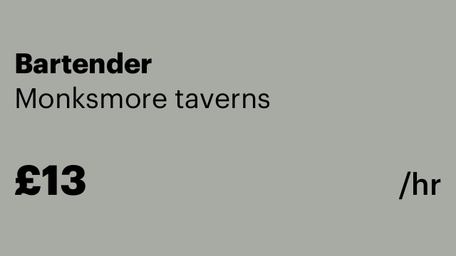 Bartender