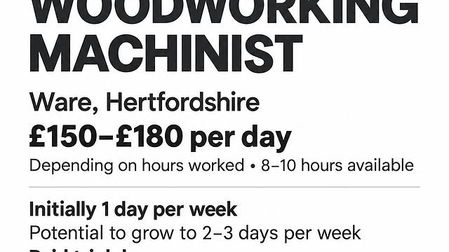 Wood Machinist