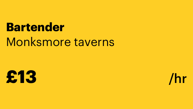 Bartender