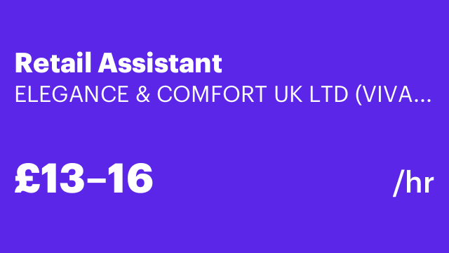 Retail Assistant