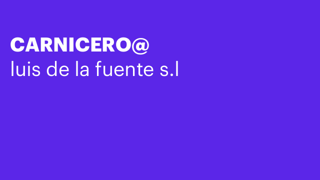 CARNICERO@