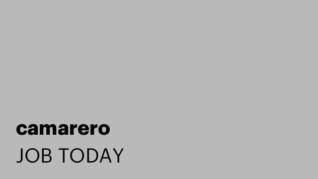 camarero