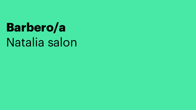 Barbero/a