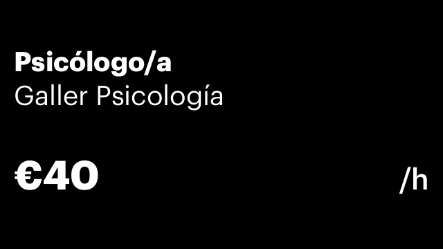 Psicólogo/a