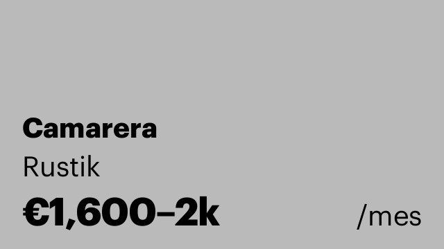Camarera