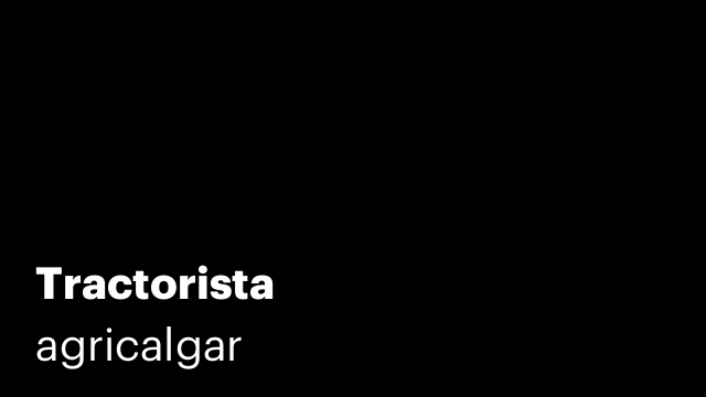 Tractorista