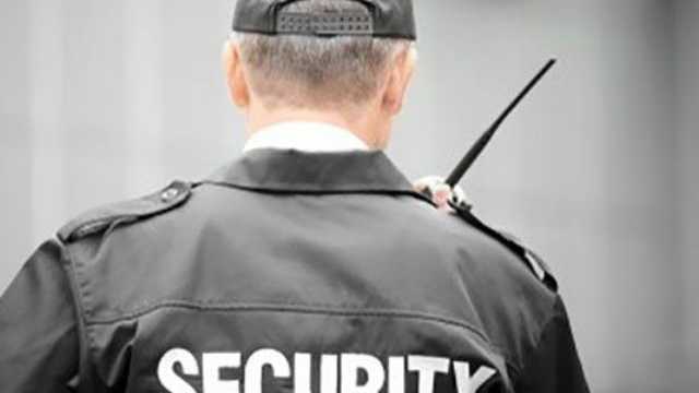 Vigilante de seguridad con Tip