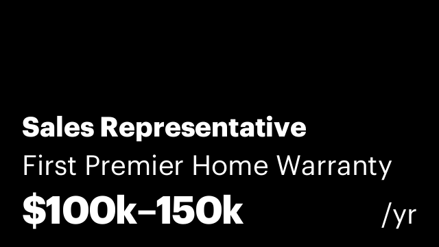 Sales Representative