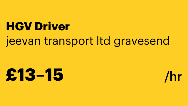 HGV Driver