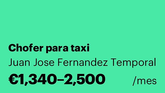 Chofer para taxi