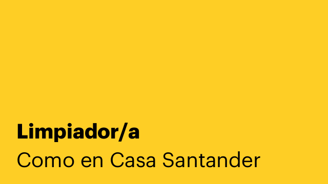 Limpiador/a