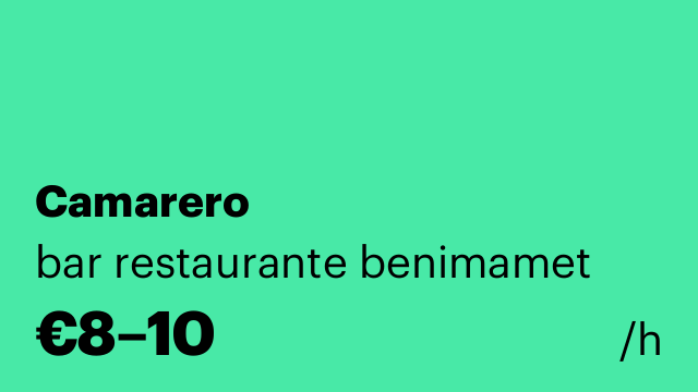 Camarero