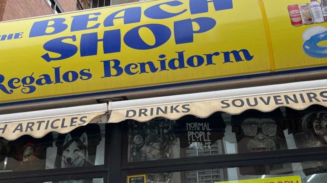 The beach shop cover image