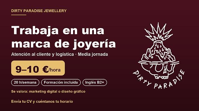 Auxiliar de logística y atención al cliente (media jornada) — joyería