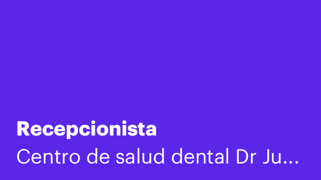 Recepcionista