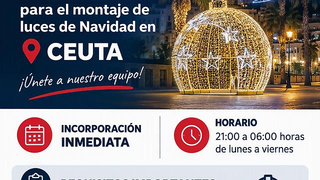 Peón/a Montador/a Electricista Ceuta