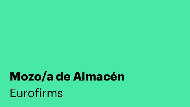 Mozo/a de Almacén