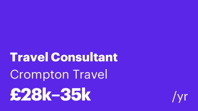 Travel Consultant