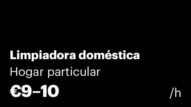 Limpiadora doméstica