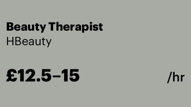 Beauty Therapist