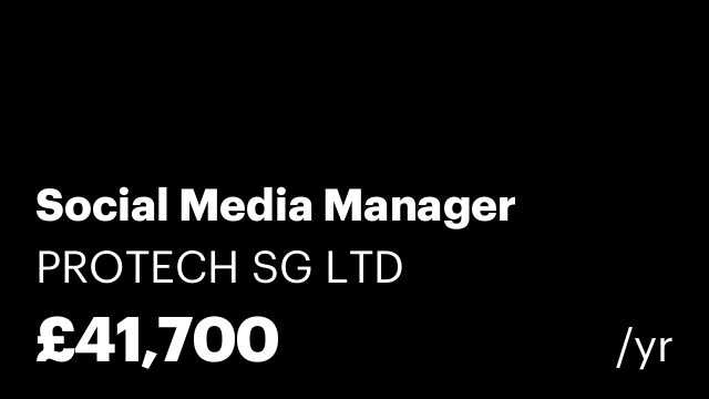 Social Media Manager