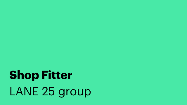 Shop Fitter