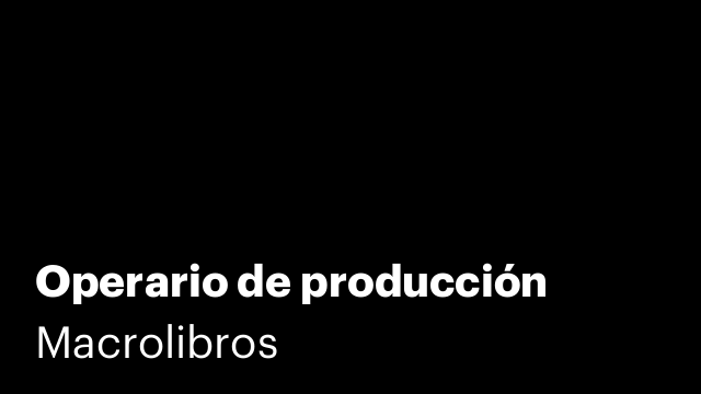 Operario de producción