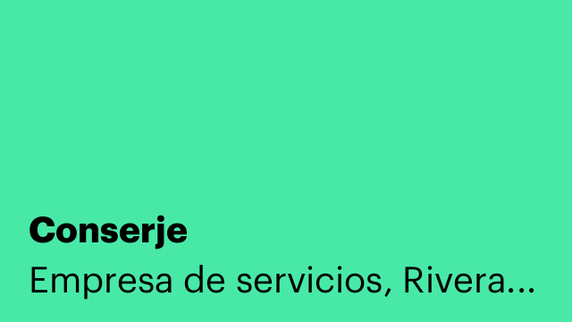 Conserje