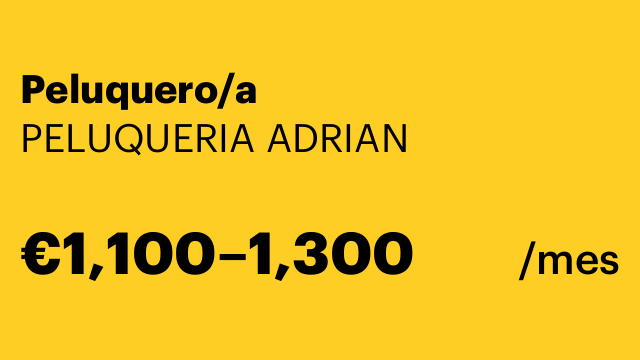 Peluquero/a