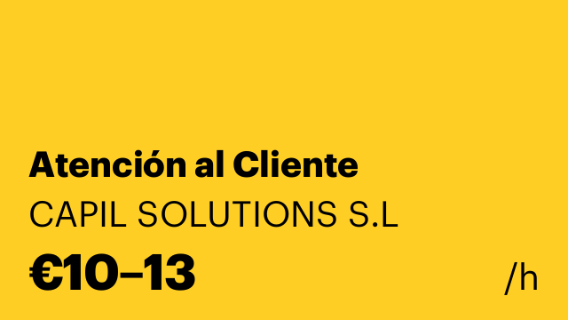 Atención al Cliente