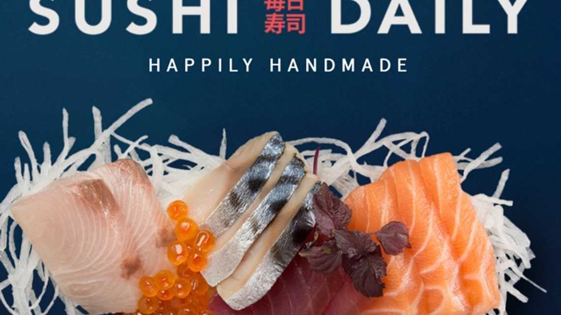Sushi daily Bath cover image