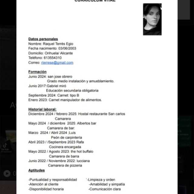Candidate avatar